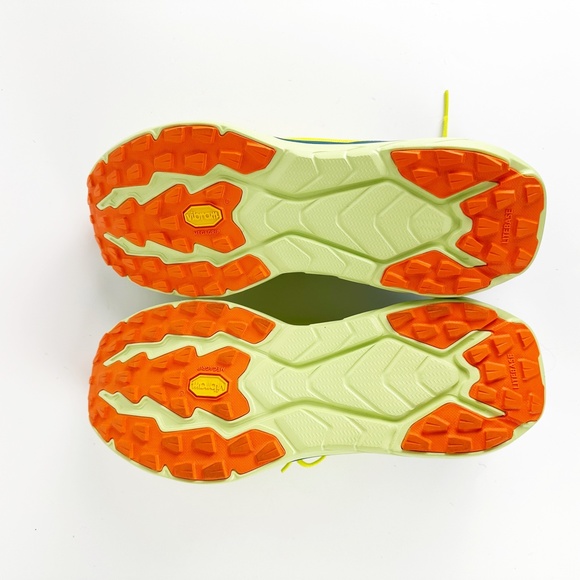 Hoka One One Zinal Evening Primrose Blue Coral Trail Running Sneakers 11.5D Mens - Picture 14 of 16